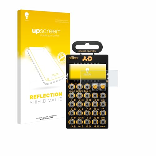 upscreen Anti-Glare Screen Protector compatible with Teenage Engineering PO-24 office – Protection Film Matte