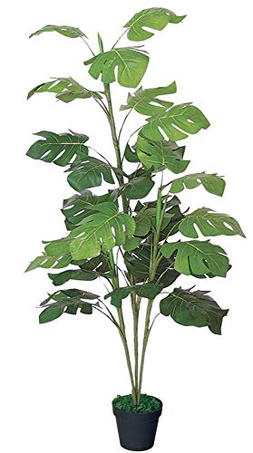 Decovego Monstera Plante Arbre Artificielle Artificiel Plastique 140 cm Cover