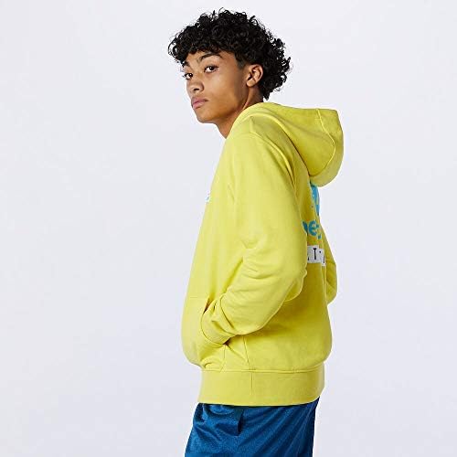 New Balance Essentials Hoodie Field Day ftl Yellow (S) : Amazon.pl: Moda