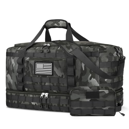 Image of Gym Bag for Men Women, Carry on Luggage 22x14x9 Airline Approved Duffle Bag