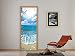 FLFK 3D Sol Playa del océano PVC Adhesivo Fotográfico Vinilos Puerta Pegatina...