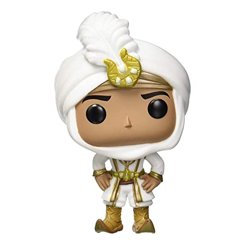 Funko Pop! Vinyl: Disney: Aladdin - Prince Ali 2 - Aladdín - Figura de Vinilo Coleccionable - Idea de Regalo- Mercancia Oficial - Juguetes para Niños y Adultos - Movies Fans