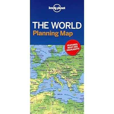 Lonely Planet The World Planning Map