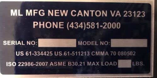 Ml Manufacturing Aluminum Portable Adjustable Gantry Crane 3Ton Adj 7-12 Height - 12Ft Nom I Beam #TOP6