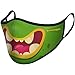 Produktbild SMMASH Mundschutz Maske Kinder Wiederverwendbar, Hochwertiges Gesichtsmaske Waschbar, für Mädchen und Jungen, Hergestellt in der Europäischen Union (7/12 Jahre, Green Monster)
