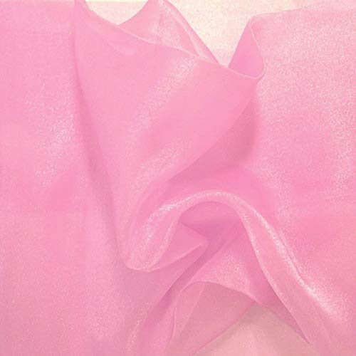 Rihana Home Wedding 12 X 108 Inch Organza Table Runner For Wedding Banquet Decor Table Runner 1/5/10 (Pink, 1) #TOP1