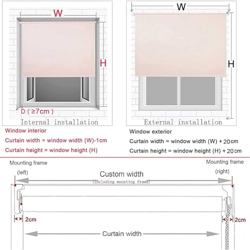 Stores enroulables en PVC transparent et imperméable, rideaux de séparation imperméables pour la maison et la terrasse
