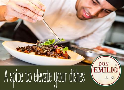 Don Emilio Ajo y Semillas Artisanal Salsa Macha Authentic Mexican Spicy Chili Oil Oil Glass Jar 9 oz