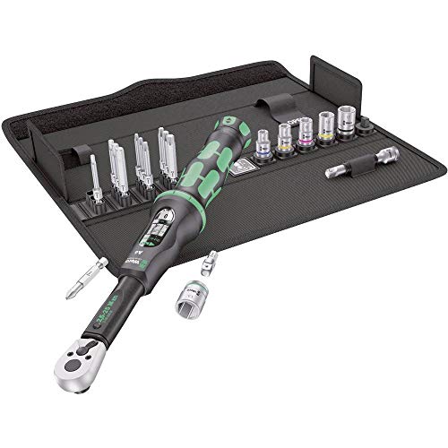 Image of WERA 05130110001 Click-Torque A 6 Set 1, 2.5-25 Nm, 20 Pieces