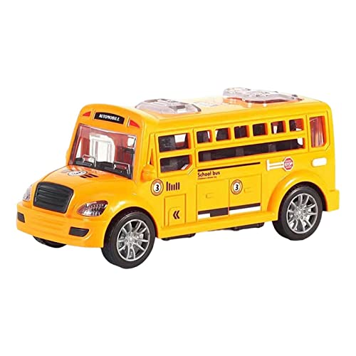 Brinquedo de ônibus escolar para crianças,Veículos Inerciais Brinquedos para Crianças - Veículos por