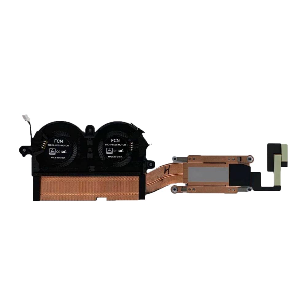 Ventola di raffreddamento della CPU con il dissipatore di calore 0WCX2D per DELL XPS 13 9380 7390