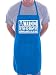 Tablier de cuisine amusant 50 ans Git 50e anniversaire pour barbecue Bleu