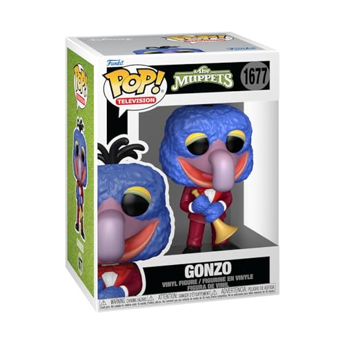 Funko Pop! TV: Muppets – Gonzo - The Muppets - Figura in Vinile da Collezione - Idea Regalo - Merchandising Ufficiale - Giocattoli per Bambini e Adulti - Comedy Fans - Figura per i Collezionisti