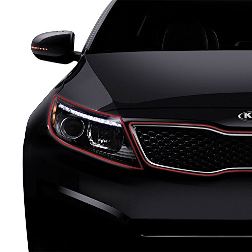 Red Auto-Body Molding Trim for Car SUV Truck Exteriors 10 Feet Long - Thumbnail 5