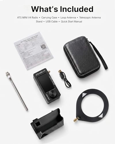 Radio Mini ATS V4 SI4732 Compacta y Portátil miniatura 6