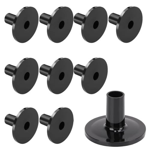 AORHOFJ 10 pezzi porta piatti per supporto per batteria,manicotti per piatti per supporti per piatti per batteria,accessori per supporti per piatti in plastica per strumenti a percussione per batteria