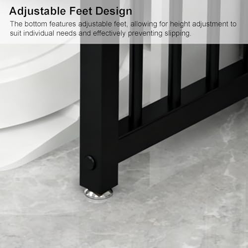 Étagère de rangement pour aquarium, cadre en fer robuste avec étagère pour aquarium, capacité de 125 litres, noir