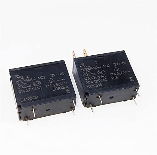 Relais 302P-1AH-C-12VDC à forte capacité 17A pour commutation de puissance - 2