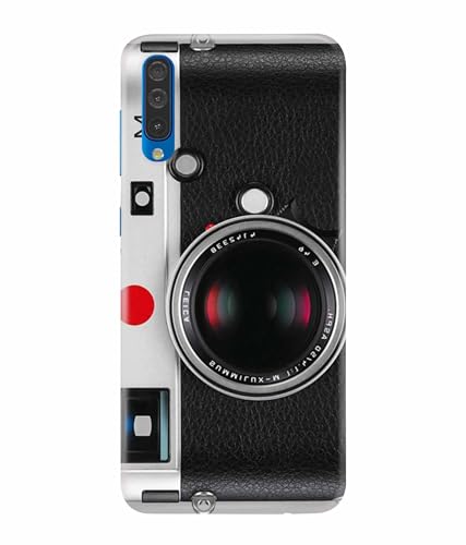 Image of Printed Hard Back Case Cover & Compatible for Samsung Galaxy A70 / Samsung Galaxy A70S | Vintage Camera Art (Multicolor) - D1188