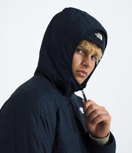 Image of THE NORTH FACE Men's Junction Insulated Hoodie | Water Resistant With Heatseeker Insulation, 3-piece Hood & Zip Pockets