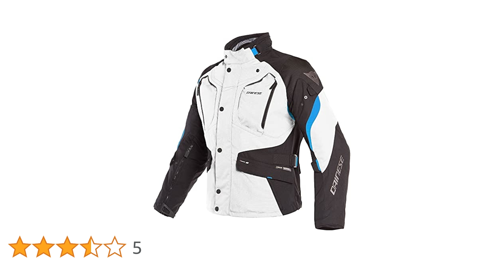 Dainese Dolomiti GoreTex Textile Motorcycle Jacket Black