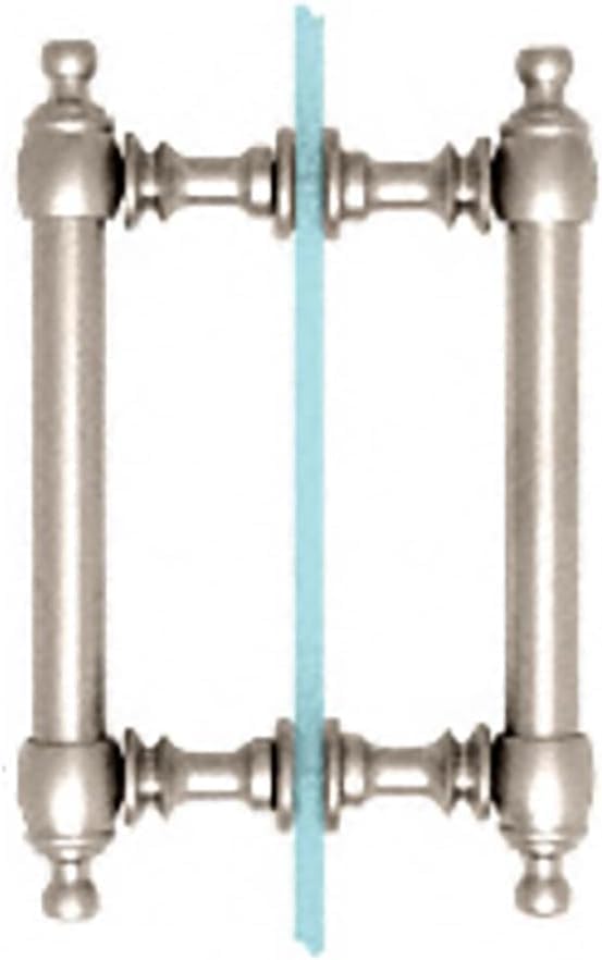 C.R. LAURENCE C0L6X6PN CRL Polished Nickel 6" Colonial Style Back-to-Back Pull Handles
