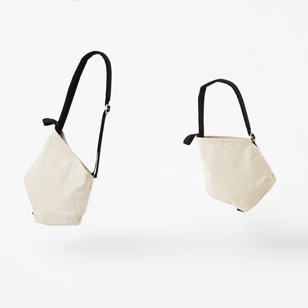 ROOTOTE nendo Small ruck-tote 01 アイボリー ROOTOTE×nendo】ruck-tote S / ivory・black . -の商品詳細 | 蔦