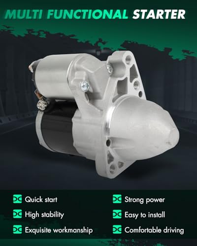 Image of SCITOO Starter Compatible for Chrysler for 200 2.4L 2011-2014,for Dodge for Avenger 2.4L 2011-2014 Engine Starter Motor 19141