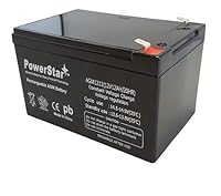 Algopix Similar Product 3 - POWERSTAR 12 Volt 12 Ah Sealed Lead