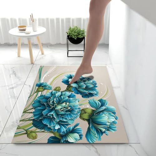 Tapis de propreté intérieur absorbant pour sol propre et sec