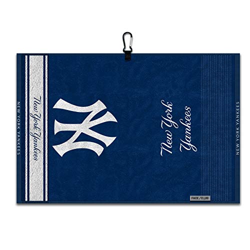 Team Effort Yankees Jacquard Golf Towel 24