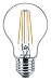 Philips Bombilla LED de filamento clásico cálido E27, 7 W, Blanco Neutro, 60W, 6 Pack