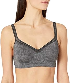 Hanes Wireless Bra, Seamless Bra with Full Coverage, Comfort Flex Wirefree, Perfect Coverage (Smart Sizes XS to 3XL)
