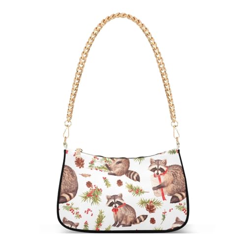 Sac à bandoulière raton laveur de Noël femme running et course à pied