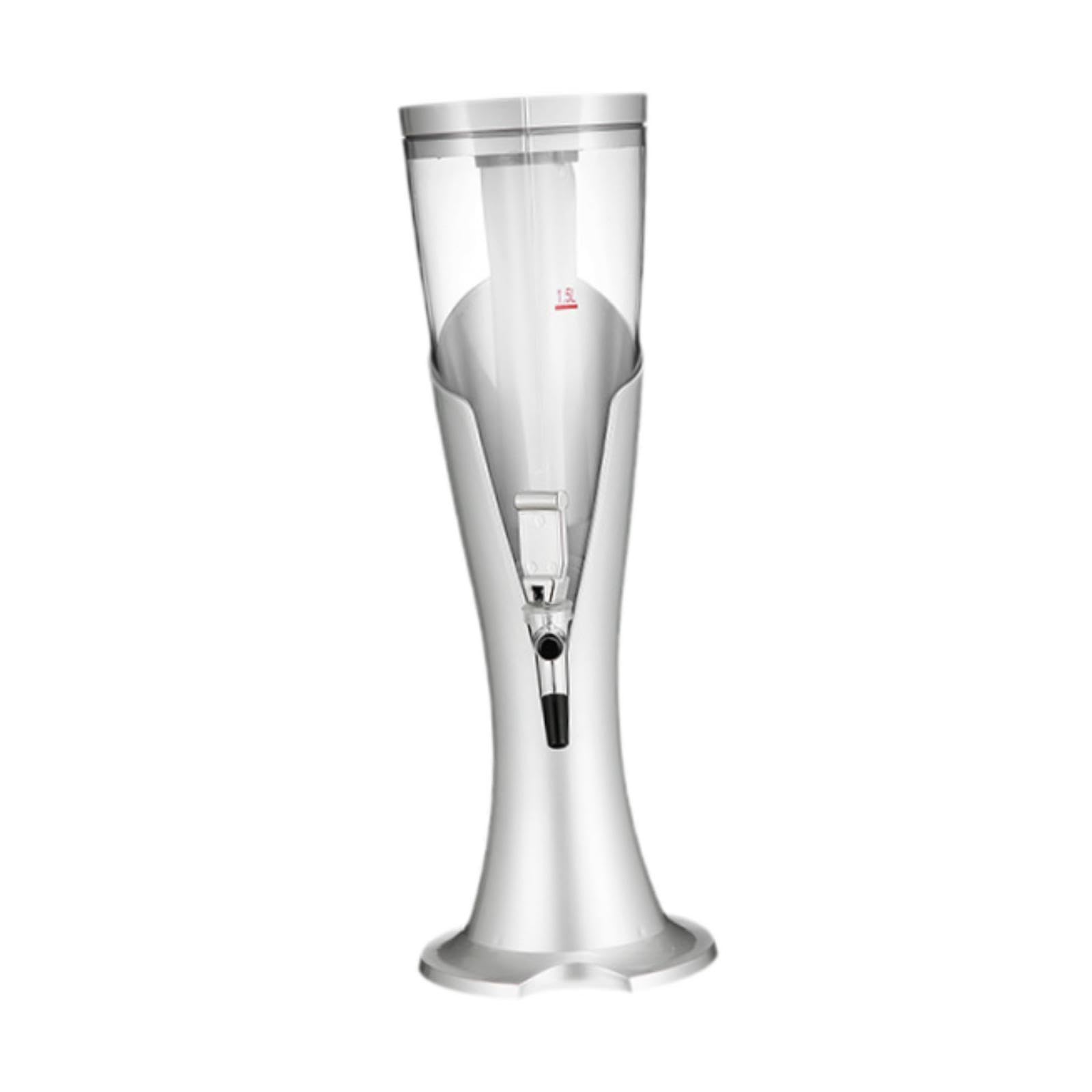 MERISHOPP™ Beer Dispenser with Spigot Stable Drink Dispenser for Bars Kitchens Outdoor Silver|Home & Garden|Kitchen, Dining & Bar|Bar Tools & Accessories|Liquor & Beer Dispensers