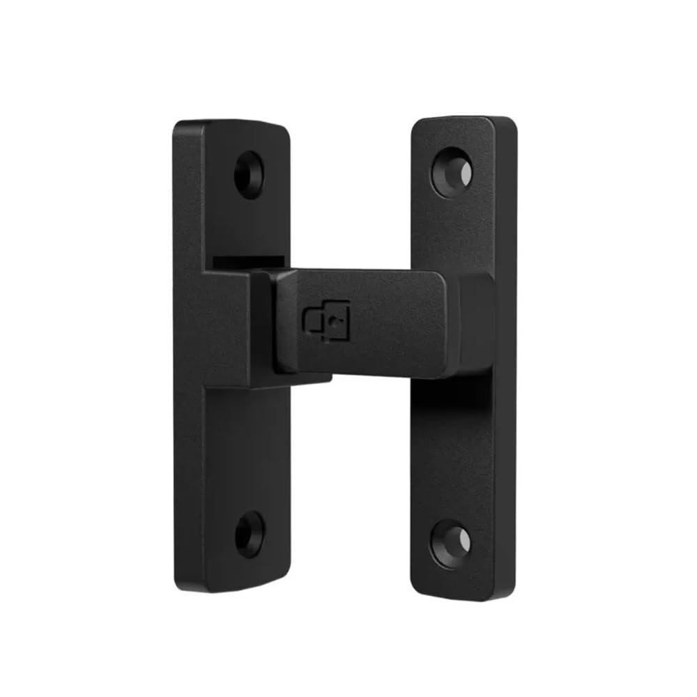 Zinc Alloy Heavy Duty Gate Latch Bolt, Foldable Security Lock for Cabinet(Style 5)