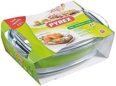 PYREX Essentials Rectangular Bowl with Lid 45 Litres, Transparent, 4,5 Liter - Image 4