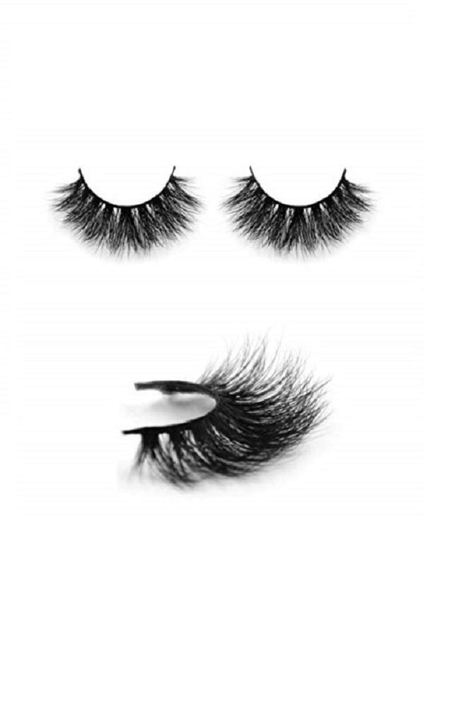 2Chique Boutique 3D Mink False Eyelashes Dramatic Look 100% Handmade & Cruelty Free Reusable Style 3D6