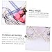 Yardwe Rhinestone Alloy, Simple Fashion Party Face Decoration, Women’s Elegant Headgear for Masquerade Balls and Halloween Events Random Color