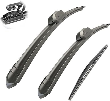 Balais d'essuie-glace toutes saisons pour Infiniti QX70 et FX50