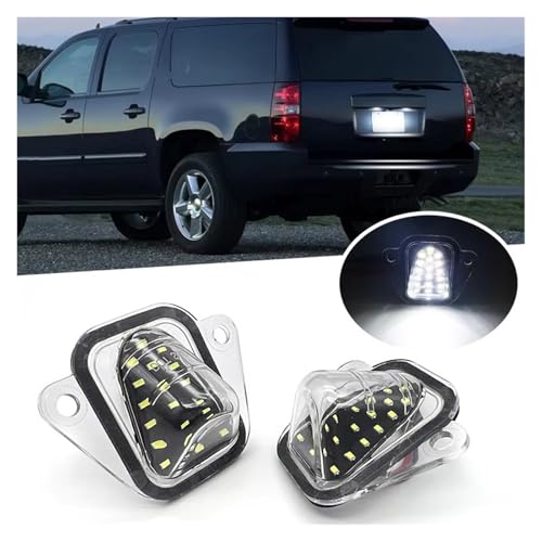 Lámpara matrícula trasera para solucionar luz fundida en GMC Yukon 3
