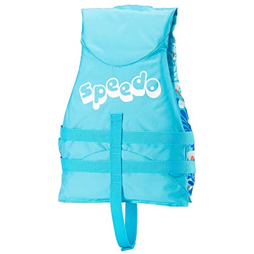 Speedo USXKDSBTSCLASSICVESTY Unisex-Child Swim Flotation Classic Life Vest Begin To Swim Upf 50 Lime/Orange thumb #3