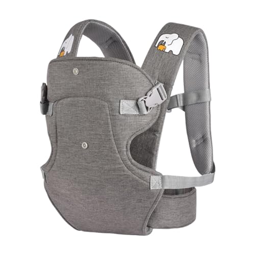 Carrier de bebés, transportista de recién nacidos - Envoltura de portabebés,Cogiss Brow and Back Carry Sling All Seasons Ligera de asiento de cadera de cadera Carrera para viajar y al aire libre
