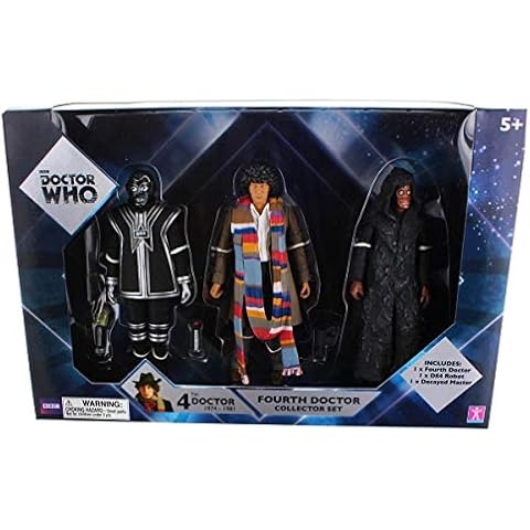 Doctor Who Fourth Doctor Action Figures Set Cover
