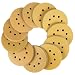 5in Sanding Discs, 100PCS 60 80 120 150 220 Grit Sandpaper Assortment, 8 Holes Dustless Hook and Loop, Random Orbital Sander Sand Paper, by LotFancy
