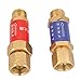 Oxygen-acetylene non-return valve, 1.5 oxygen-acetylene non-return for gas welding equipment for private households