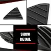 Front Passenger Side Bumper Grille Compatible with Ford Focus(submodel: S SE) 2012 2013 2014 CP9Z17K946B, FO1039114 Black