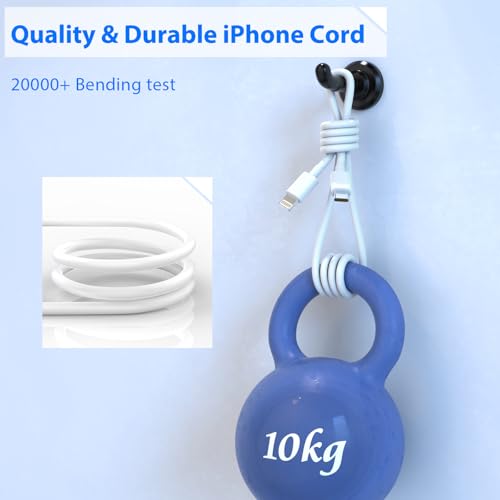 Ilouyu CA-P1338AC Iphone Charger, 2 Pack 20W Dual Port Usb Fast Wall Charger Block, (2-Pack 6Ft&10Ft Super Fast Charger Cable Included) Usb C Charger For Iphone 14 13 12 11 Pro Max Xr Xs X,Ipad More thumb #5