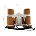 predolo Kids Binoculars Toy, Small Telescope, Portable 4x30 Children Magnification Toy, Jungle Binoculars for Outdoor, Deep Coffee Black