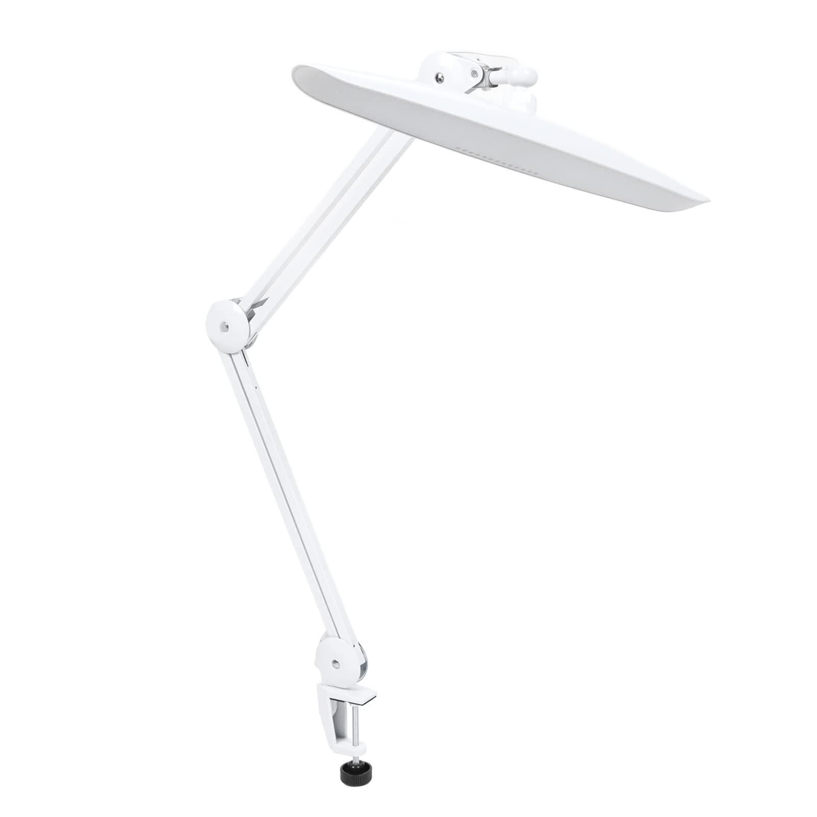 Eujgoov Clip a LED Regolabile su Lampada da Lettura Clip a LED Luce a Clip Flessibile su Luce da Libro 4 Livelli Luminosità 100‑240 V